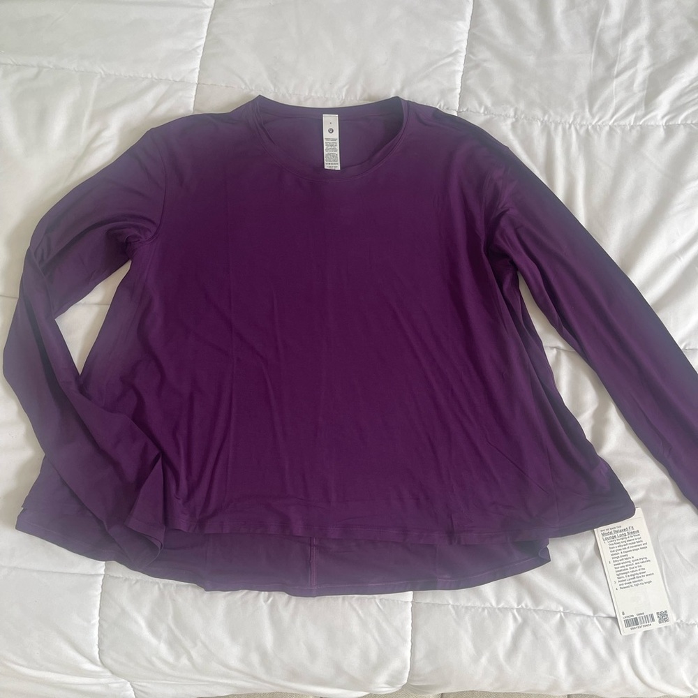 Lululemon Modal Relaxed Lounge Long Sleeve